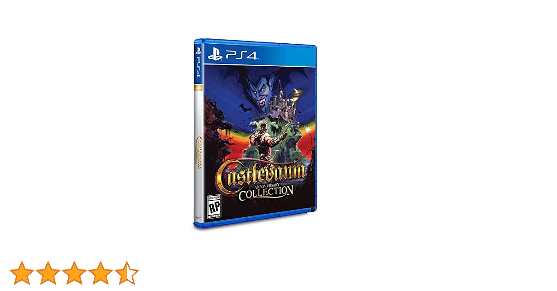 新品未開封 北米版キャッスルヴァニア アニバーサリーコレクション クラシックVer PS4 Castlevania Anniversary Collection Classic